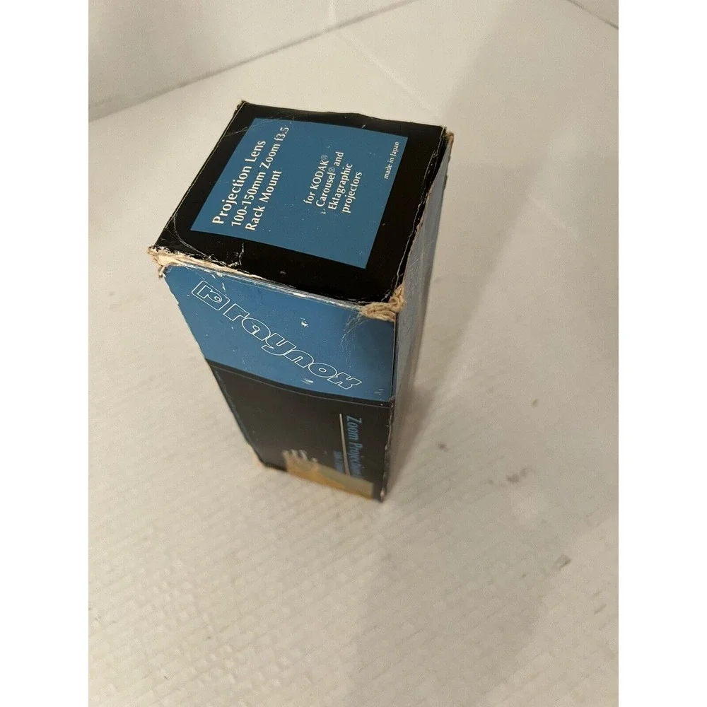 Vintage Raynox Projection‎ Lens 100-150mm Zoom f3.5-Original Box-Untested